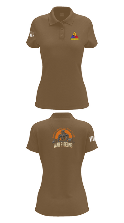 261st War Pigeons Women's Short Sleeve Performance Polo  - 15
