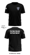 Tilton Police Department 94769957 Short Sleeve Performance Shirt - 3