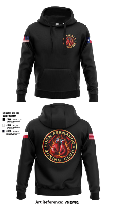 San Fernando Boxing Club 92427997 Hoodie - 5