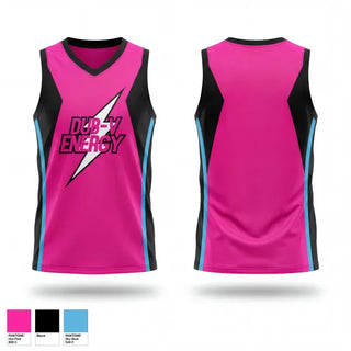 Mens Basketball Jersey, Dub-V Energy, Men's Basketball, Teamtime, Team time, sublimation, custom sports apparel, team uniforms, spirit wear, spiritwear, sports uniforms, custom shirts, team store, custom team store, fundraiser sports, apparel fundraiser