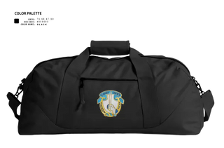 Duffle Bag, 1-7 Cavlary Division Apache Troop Blue Platoon Recon Junkies, Army, Teamtime, Team time, sublimation, custom sports apparel, team uniforms, spirit wear, spiritwear, sports uniforms, custom shirts, team store, custom team store, fundraiser sports, apparel fundraiser