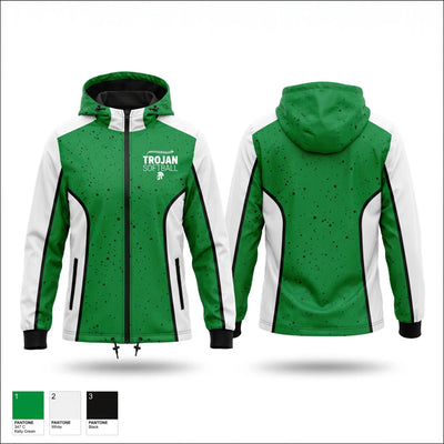 New Castle Trojans Windbreaker - 1