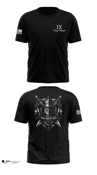 Old School Cotton Feel Shirt, Van Nuys GED, Police, Teamtime, Team time, sublimation, custom sports apparel, team uniforms, spirit wear, spiritwear, sports uniforms, custom shirts, team store, custom team store, fundraiser sports, apparel fundraiser