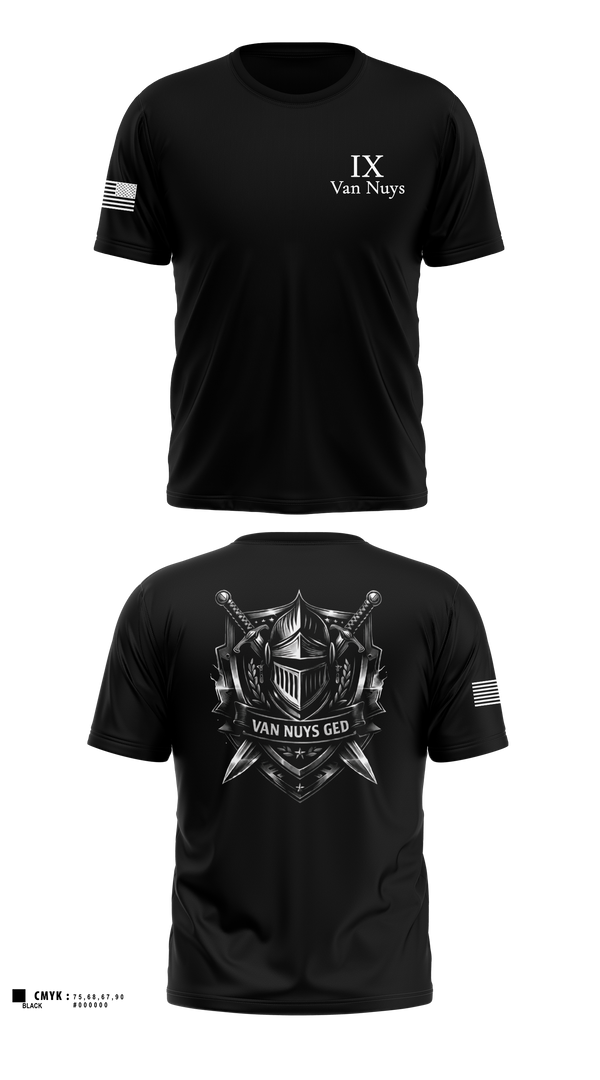 Van Nuys GED Old School Cotton Feel Shirt - 6