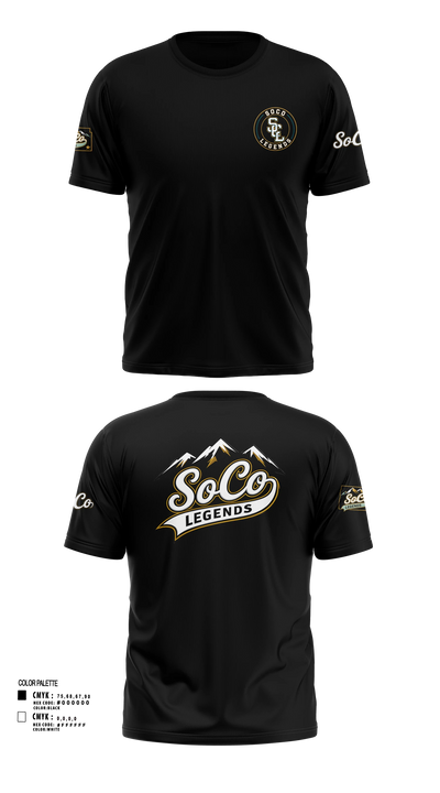 SoCo Legands Short Sleeve Performance Shirt - 3
