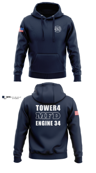Hoodie, Morristown Fire Department, Fire Department, Teamtime, Team time, sublimation, custom sports apparel, team uniforms, spirit wear, spiritwear, sports uniforms, custom shirts, team store, custom team store, fundraiser sports, apparel fundraiser