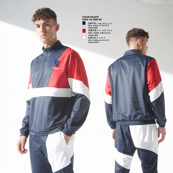 Windbreaker, Voyager Academy Men's Soccer, Men's Soccer, Teamtime, Team time, sublimation, custom sports apparel, team uniforms, spirit wear, spiritwear, sports uniforms, custom shirts, team store, custom team store, fundraiser sports, apparel fundraiser
