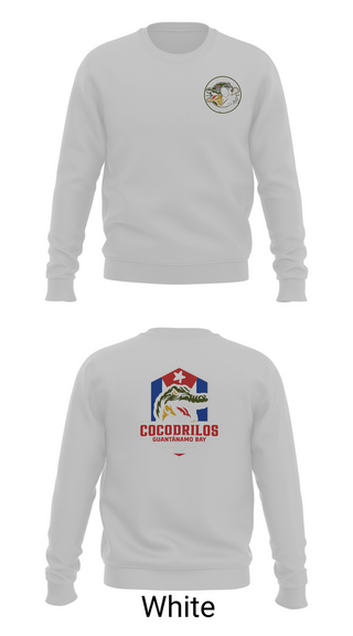 Crew Neck Sweatshirt, Los Cocodrilos, Men's Lacrosse, Teamtime, Team time, sublimation, custom sports apparel, team uniforms, spirit wear, spiritwear, sports uniforms, custom shirts, team store, custom team store, fundraiser sports, apparel fundraiser