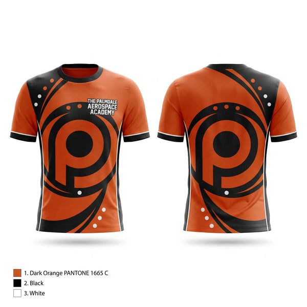 Soft Poly Tee Cotton Like Feel, The Palmdale Aerospace Academy, Men's Basketball, Teamtime, Team time, sublimation, custom sports apparel, team uniforms, spirit wear, spiritwear, sports uniforms, custom shirts, team store, custom team store, fundraiser sports, apparel fundraiser