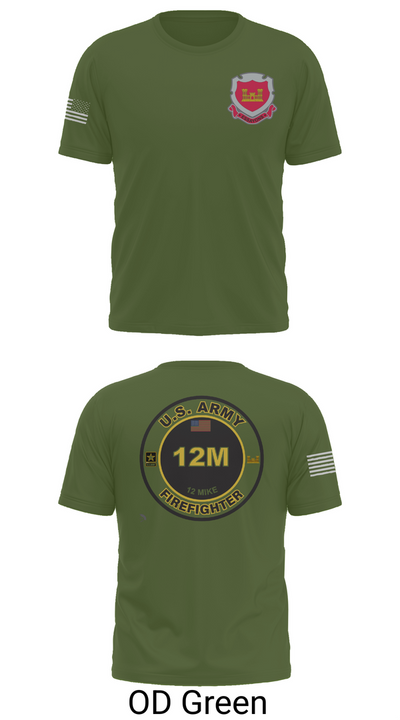 1153rd Firefighter Unit 94672135 Short Sleeve Performance Shirt - 53