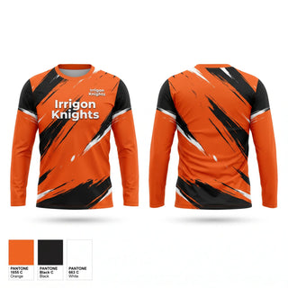 Long Sleeve Performance Shirt, Irrigon Knights, Wrestling, Teamtime, Team time, sublimation, custom sports apparel, team uniforms, spirit wear, spiritwear, sports uniforms, custom shirts, team store, custom team store, fundraiser sports, apparel fundraiser