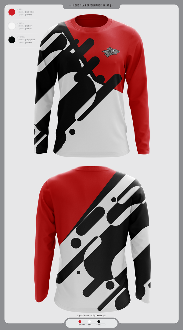 Long Sleeve Performance Shirt, Reed City Cheer, Cheer, Teamtime, Team time, sublimation, custom sports apparel, team uniforms, spirit wear, spiritwear, sports uniforms, custom shirts, team store, custom team store, fundraiser sports, apparel fundraiser