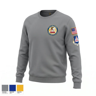 Crew Neck Sweatshirt, Leesburg Composite Squadron, Air Force, Teamtime, Team time, sublimation, custom sports apparel, team uniforms, spirit wear, spiritwear, sports uniforms, custom shirts, team store, custom team store, fundraiser sports, apparel fundraiser