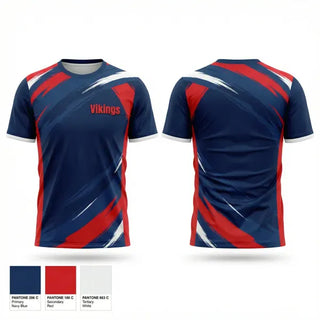 Short Sleeve Performance Shirt, Vikings, Softball, Teamtime, Team time, sublimation, custom sports apparel, team uniforms, spirit wear, spiritwear, sports uniforms, custom shirts, team store, custom team store, fundraiser sports, apparel fundraiser