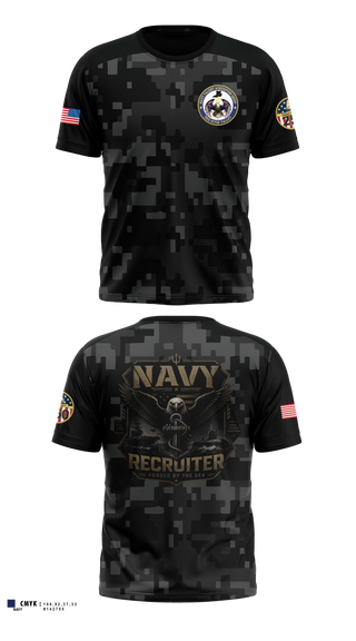 Old School Cotton Feel Shirt, NRS CLARKSVILLE, Navy, Teamtime, Team time, sublimation, custom sports apparel, team uniforms, spirit wear, spiritwear, sports uniforms, custom shirts, team store, custom team store, fundraiser sports, apparel fundraiser