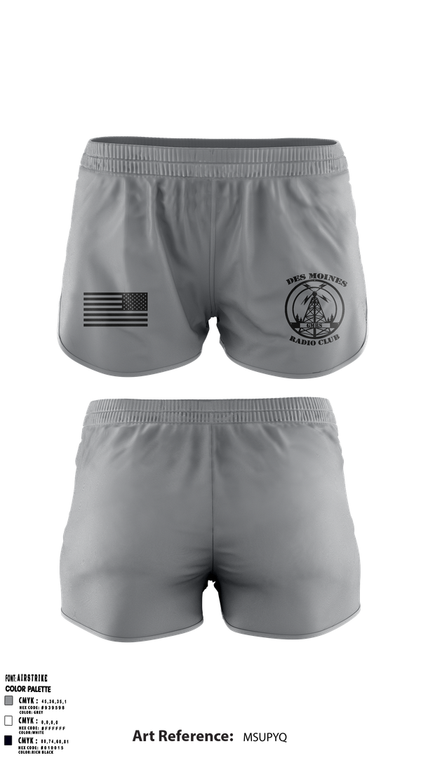 Ranger Panties, Des Moines GMRS Radio Club, , Teamtime, Team time, sublimation, custom sports apparel, team uniforms, spirit wear, spiritwear, sports uniforms, custom shirts, team store, custom team store, fundraiser sports, apparel fundraiser