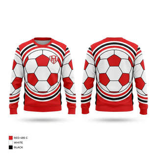 Crew Neck Sweatshirt, Trojans, Men's Soccer, Teamtime, Team time, sublimation, custom sports apparel, team uniforms, spirit wear, spiritwear, sports uniforms, custom shirts, team store, custom team store, fundraiser sports, apparel fundraiser