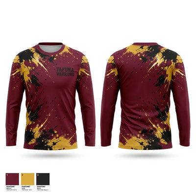 TAFUNA WARRIORS Long Sleeve Performance Shirt - 1