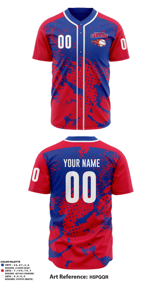 Full Button Baseball Jersey, Camden Cannons, Baseball, Teamtime, Team time, sublimation, custom sports apparel, team uniforms, spirit wear, spiritwear, sports uniforms, custom shirts, team store, custom team store, fundraiser sports, apparel fundraiser