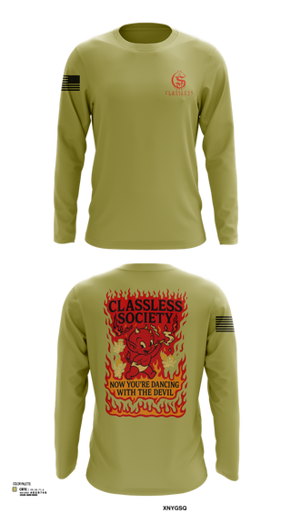 Long Sleeve Performance Shirt, Classless Society, , Teamtime, Team time, sublimation, custom sports apparel, team uniforms, spirit wear, spiritwear, sports uniforms, custom shirts, team store, custom team store, fundraiser sports, apparel fundraiser