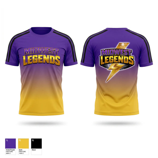 Short Sleeve Performance Shirt, Midwest Legends Cheer, Cheer, Teamtime, Team time, sublimation, custom sports apparel, team uniforms, spirit wear, spiritwear, sports uniforms, custom shirts, team store, custom team store, fundraiser sports, apparel fundraiser