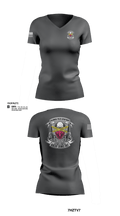 Violent Crime Unit 26745789 Women's Short Sleeve V-neck Shirt - 15