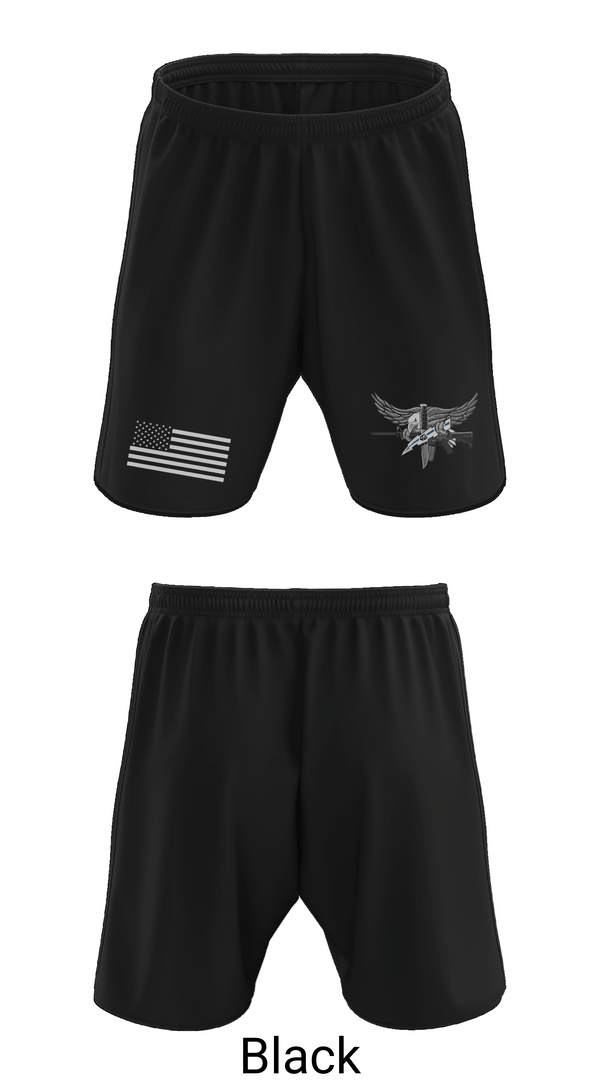 Athletic Shorts With Pockets, River Rouge Police Special Response Team, Police, Teamtime, Team time, sublimation, custom sports apparel, team uniforms, spirit wear, spiritwear, sports uniforms, custom shirts, team store, custom team store, fundraiser sports, apparel fundraiser