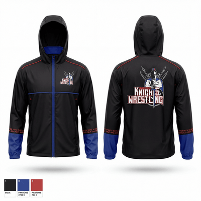 Lawrence County Knights 87391938 Windbreaker - 1