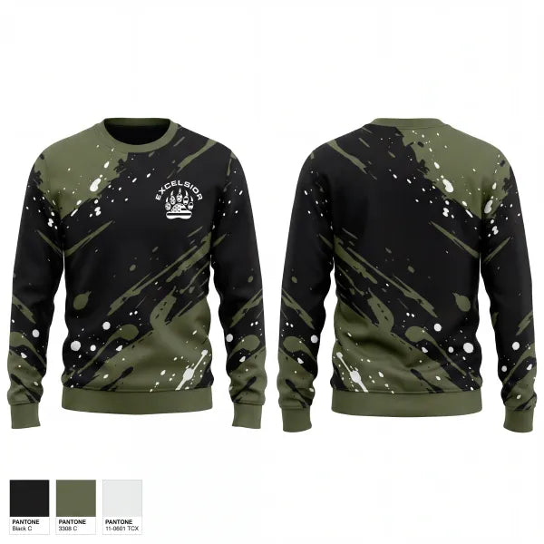 Crew Neck Sweatshirt, Excelsior, , Teamtime, Team time, sublimation, custom sports apparel, team uniforms, spirit wear, spiritwear, sports uniforms, custom shirts, team store, custom team store, fundraiser sports, apparel fundraiser