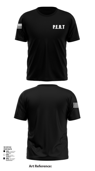 P.E.R.T 73426970 Short Sleeve Performance Shirt - 101