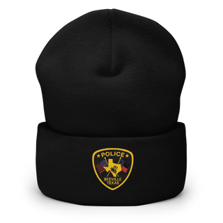 Beeville Police Department Cuffed Beanie | Yupoong 1501KC