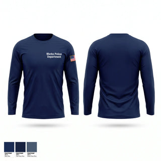 Long Sleeve Performance Shirt, Marks Police Department, Police, Teamtime, Team time, sublimation, custom sports apparel, team uniforms, spirit wear, spiritwear, sports uniforms, custom shirts, team store, custom team store, fundraiser sports, apparel fundraiser