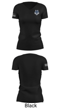 Michigan City High School Track & Field 68321565 Women's Short Sleeve V-neck Shirt - 24