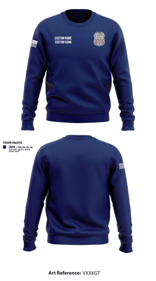 Crew Neck Sweatshirt, Code 3 Investigations and Security, , Teamtime, Team time, sublimation, custom sports apparel, team uniforms, spirit wear, spiritwear, sports uniforms, custom shirts, team store, custom team store, fundraiser sports, apparel fundraiser