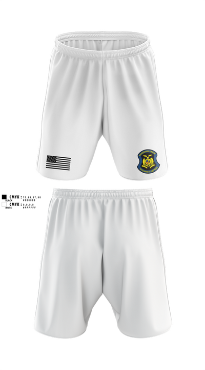 Troop A Crime Wreckers Athletic Shorts With Pockets - 1