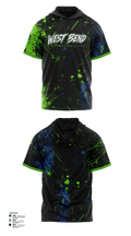 West bend bulldogs Short Sleeve Performance Shirt With Hood - 3