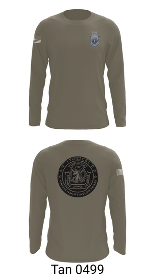 Long Sleeve Performance Shirt, Annapolis Police Department, Police, Teamtime, Team time, sublimation, custom sports apparel, team uniforms, spirit wear, spiritwear, sports uniforms, custom shirts, team store, custom team store, fundraiser sports, apparel fundraiser