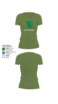 Weeki Wachee Hornets 88701792 Women's Short Sleeve V-neck Shirt - 14