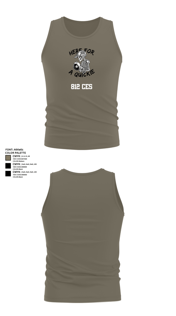 Tank Top, 812 CES, Air Force, Teamtime, Team time, sublimation, custom sports apparel, team uniforms, spirit wear, spiritwear, sports uniforms, custom shirts, team store, custom team store, fundraiser sports, apparel fundraiser