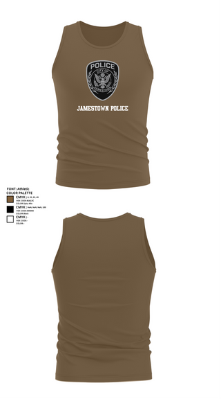 Tank Top, Jamestown Police, , Teamtime, Team time, sublimation, custom sports apparel, team uniforms, spirit wear, spiritwear, sports uniforms, custom shirts, team store, custom team store, fundraiser sports, apparel fundraiser