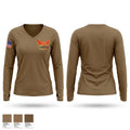 5 SFS Women's Long Sleeve V-neck Shirt - 1