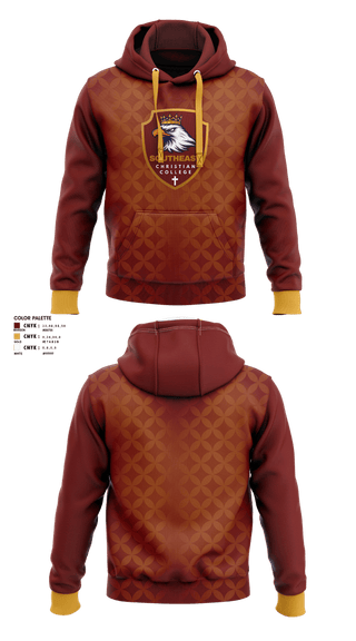 Hoodie, Southeast Christian College, Men's Basketball, Teamtime, Team time, sublimation, custom sports apparel, team uniforms, spirit wear, spiritwear, sports uniforms, custom shirts, team store, custom team store, fundraiser sports, apparel fundraiser