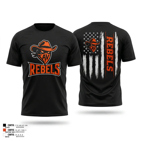 Short Sleeve Performance Shirt, AV Rebels, , Teamtime, Team time, sublimation, custom sports apparel, team uniforms, spirit wear, spiritwear, sports uniforms, custom shirts, team store, custom team store, fundraiser sports, apparel fundraiser