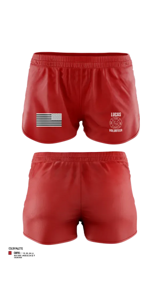 Ranger Panties, Lucas Volunteer Fire Department, Fire Department, Teamtime, Team time, sublimation, custom sports apparel, team uniforms, spirit wear, spiritwear, sports uniforms, custom shirts, team store, custom team store, fundraiser sports, apparel fundraiser