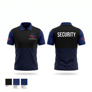 Short Sleeve Performance Polo, Sahara Global Security, Police, Teamtime, Team time, sublimation, custom sports apparel, team uniforms, spirit wear, spiritwear, sports uniforms, custom shirts, team store, custom team store, fundraiser sports, apparel fundraiser
