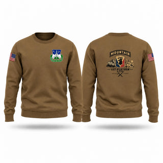Crew Neck Sweatshirt, B CO 3/172 1st PLT, Army, Teamtime, Team time, sublimation, custom sports apparel, team uniforms, spirit wear, spiritwear, sports uniforms, custom shirts, team store, custom team store, fundraiser sports, apparel fundraiser
