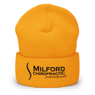 Milford Chiropractic Cuffed Beanie | Yupoong 1501KC