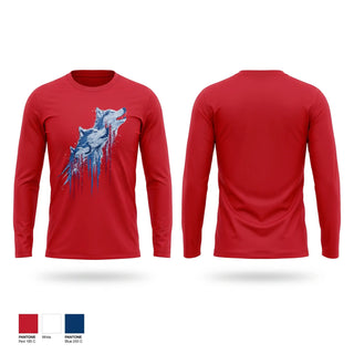 Long Sleeve Performance Shirt, Huskies, Men's Basketball, Teamtime, Team time, sublimation, custom sports apparel, team uniforms, spirit wear, spiritwear, sports uniforms, custom shirts, team store, custom team store, fundraiser sports, apparel fundraiser