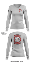 FIDTN Region 2 85657756 Women's Long Sleeve V-neck Shirt - 1