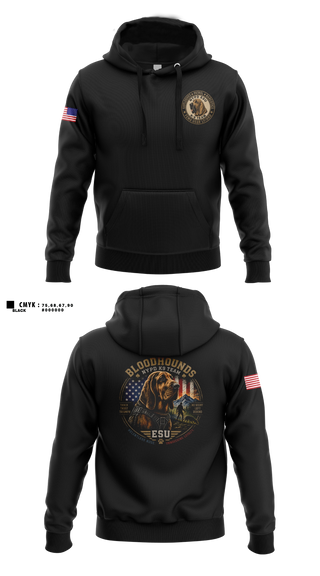 Hoodie, NYPD ESU K9, Police, Teamtime, Team time, sublimation, custom sports apparel, team uniforms, spirit wear, spiritwear, sports uniforms, custom shirts, team store, custom team store, fundraiser sports, apparel fundraiser